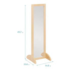 Miroir bidirectionnel double face en bois ECR4Kids, meuble Montessori