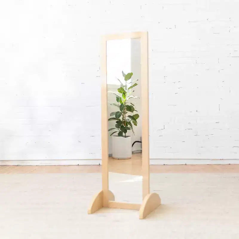 Miroir bidirectionnel double face en bois ECR4Kids, meuble Montessori