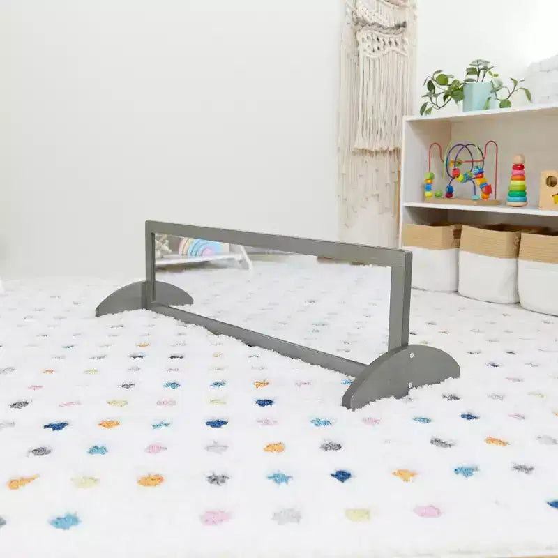 Miroir bidirectionnel double face en bois ECR4Kids, meuble Montessori