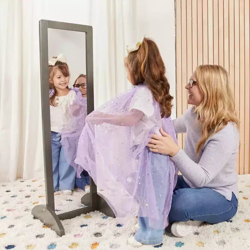 Miroir bidirectionnel double face en bois ECR4Kids, meuble Montessori