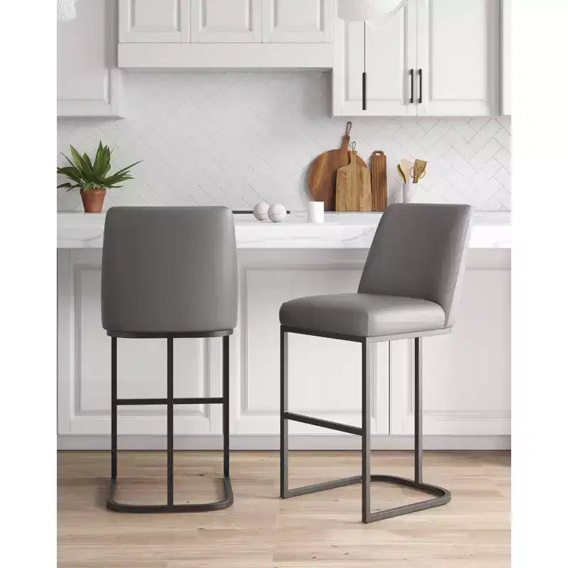Manhattan Comfort Lot de 2 tabourets de bar Serena