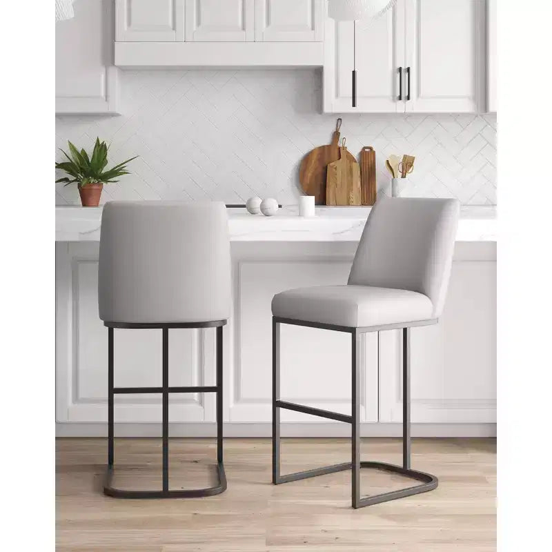 Manhattan Comfort Lot de 2 tabourets de bar Serena