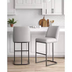 Manhattan Comfort Lot de 2 tabourets de bar Serena