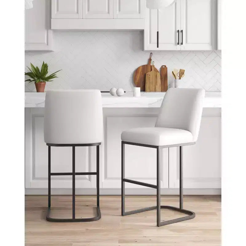 Manhattan Comfort Lot de 2 tabourets de bar Serena