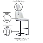 Manhattan Comfort Lot de 2 tabourets de bar Serena