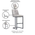 Manhattan Comfort Lot de 2 tabourets de bar Serena