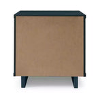 Ensemble de chambre à coucher 3 pièces Manhattan Comfort Granville : commode étroite, commode et table de chevet