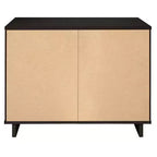 Ensemble de chambre à coucher 3 pièces Manhattan Comfort Granville : commode étroite, commode et table de chevet
