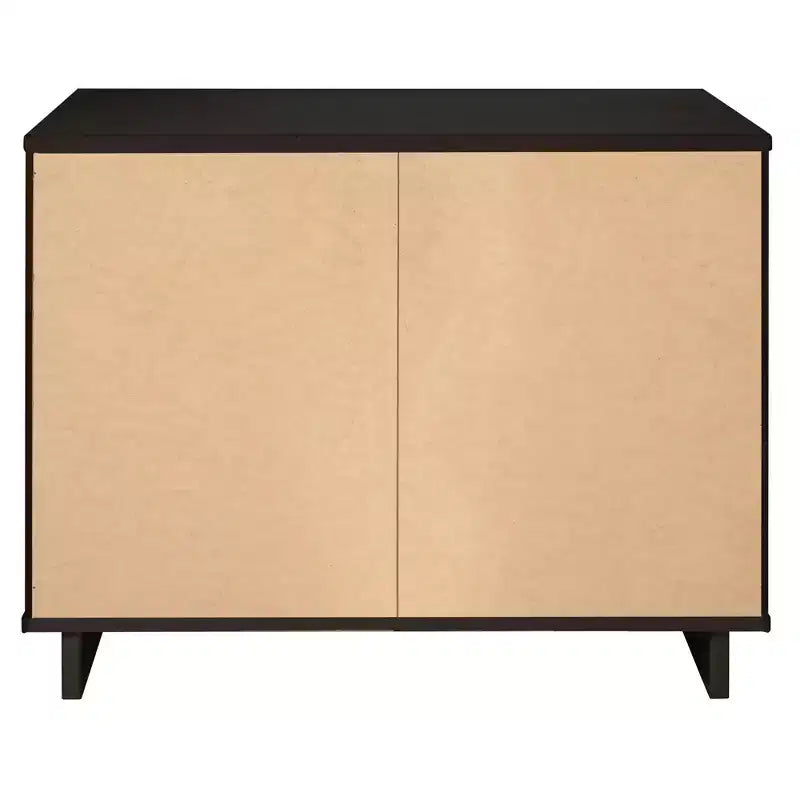 Ensemble de chambre à coucher 3 pièces Manhattan Comfort Granville : commode étroite, commode et table de chevet