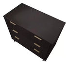 Ensemble de chambre à coucher 3 pièces Manhattan Comfort Granville : commode étroite, commode et table de chevet