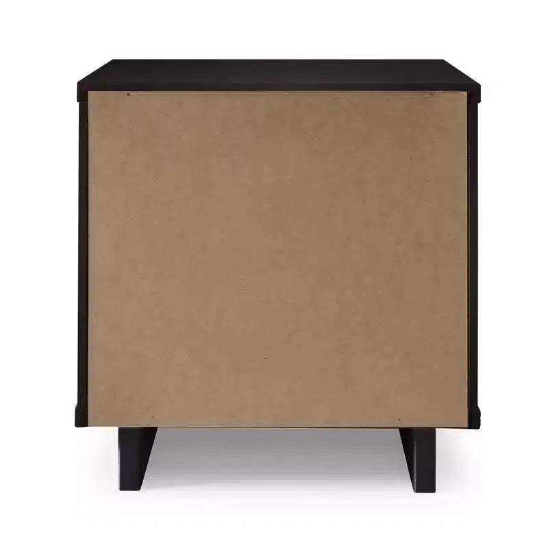 Ensemble de chambre à coucher 3 pièces Manhattan Comfort Granville : commode étroite, commode et table de chevet