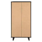 Ensemble de chambre à coucher 3 pièces Manhattan Comfort Granville : commode étroite, commode et table de chevet