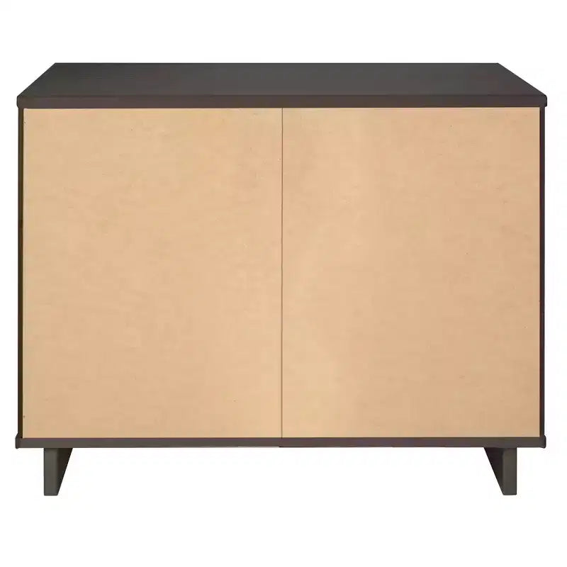 Ensemble de chambre à coucher 3 pièces Manhattan Comfort Granville : commode étroite, commode et table de chevet