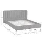Lit plateforme Cambria Queen Channel - Lifestorey