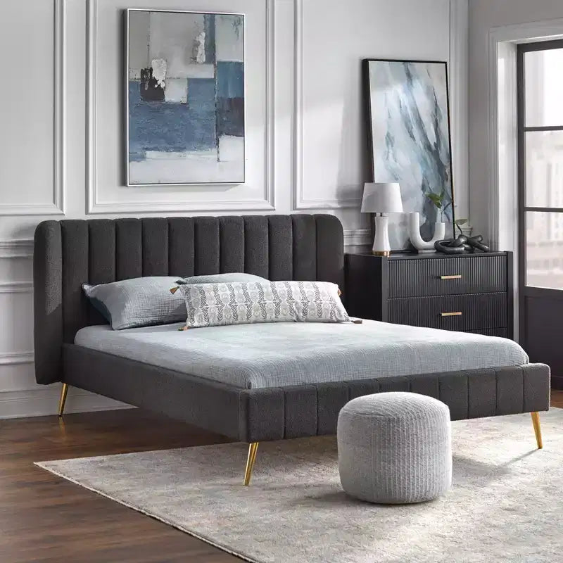 Lit plateforme Cambria Queen Channel - Lifestorey