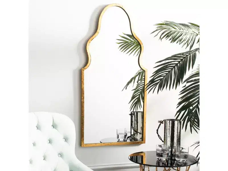 Miroir Parma 18 x 36 - MIR4094 - Feuille d'Or - Safavieh