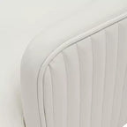 Manhattan Comfort Raya Lot de 2 Chaises de Salle à Manger Modernes Rembourrées en Similicuir