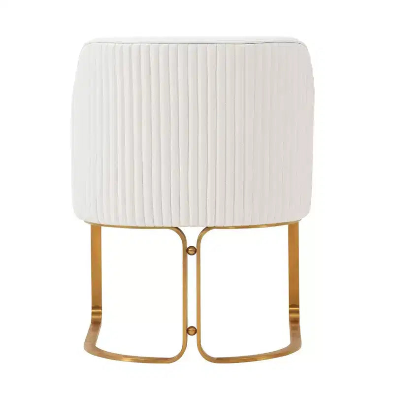 Manhattan Comfort Raya Lot de 2 Chaises de Salle à Manger Modernes Rembourrées en Similicuir