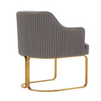 Manhattan Comfort Raya Lot de 2 Chaises de Salle à Manger Modernes Rembourrées en Similicuir