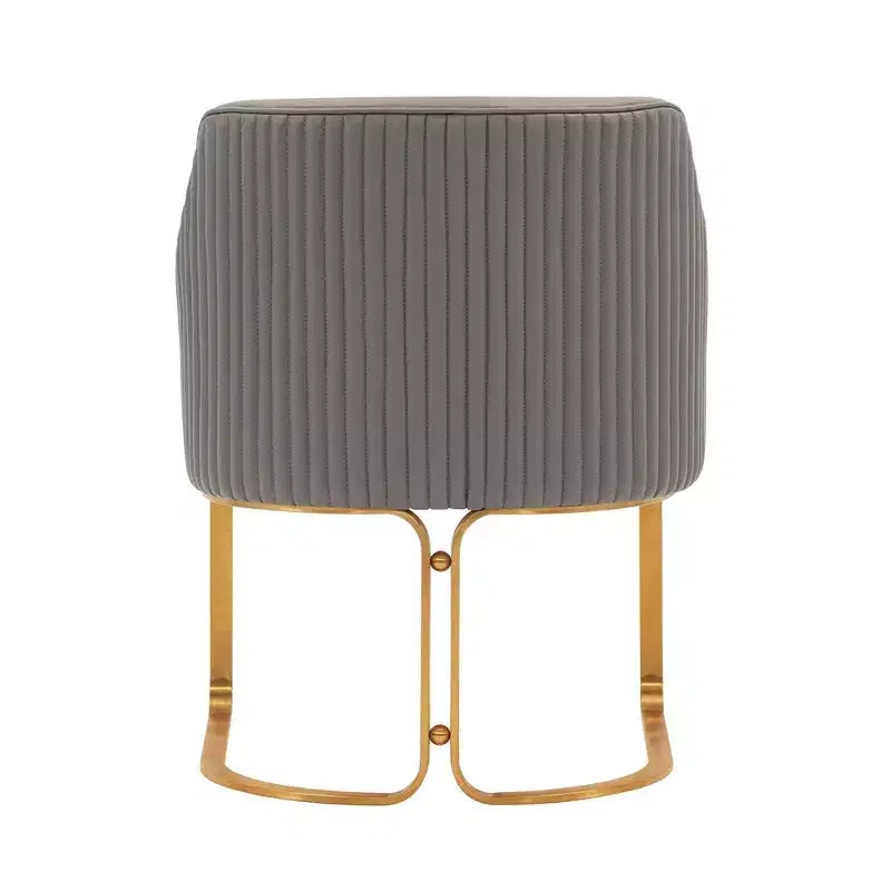 Manhattan Comfort Raya Lot de 2 Chaises de Salle à Manger Modernes Rembourrées en Similicuir