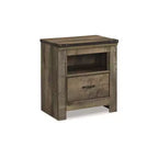 Signature Design by Ashley Trinell One Drawer Nightstand, Brown