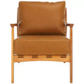 Danisia Accent Chair - ACH4518A - Caramel/Natural - Safavieh