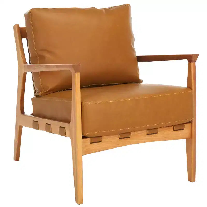 Fauteuil Danisia - ACH4518A - Caramel/Naturel - Safavieh