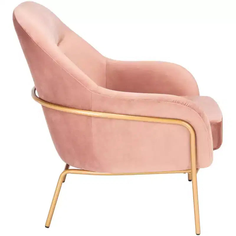 Fauteuil d'appoint en velours Eleazer - ACH6202 - Safavieh