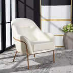 Fauteuil d'appoint en velours Eleazer - ACH6202 - Safavieh