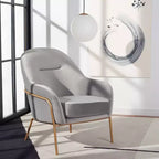 Fauteuil d'appoint en velours Eleazer - ACH6202 - Safavieh