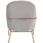 Fauteuil d'appoint en velours Eleazer - ACH6202 - Safavieh