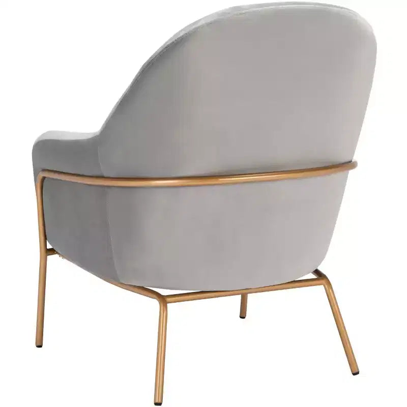 Fauteuil d'appoint en velours Eleazer - ACH6202 - Safavieh