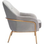 Fauteuil d'appoint en velours Eleazer - ACH6202 - Safavieh