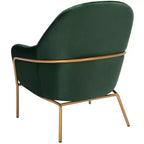 Fauteuil d'appoint en velours Eleazer - ACH6202 - Safavieh