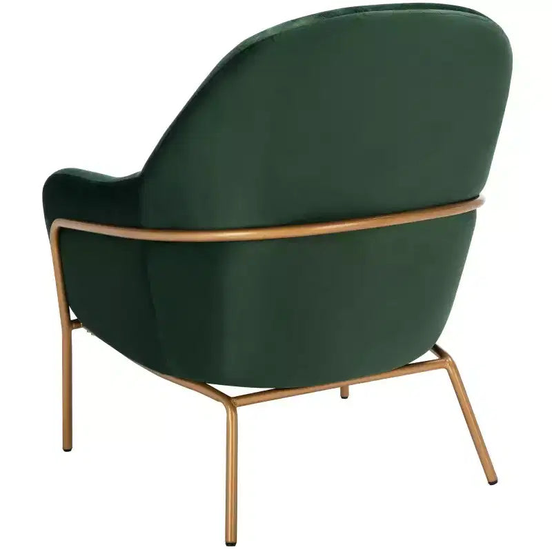 Fauteuil d'appoint en velours Eleazer - ACH6202 - Safavieh