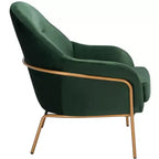 Fauteuil d'appoint en velours Eleazer - ACH6202 - Safavieh