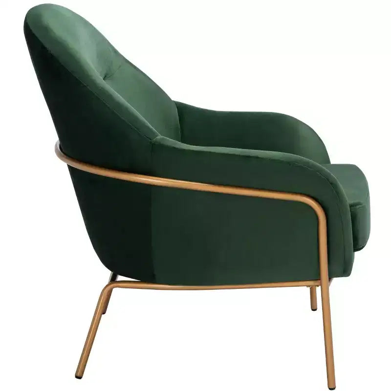 Fauteuil d'appoint en velours Eleazer - ACH6202 - Safavieh