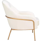 Fauteuil d'appoint en velours Eleazer - ACH6202 - Safavieh
