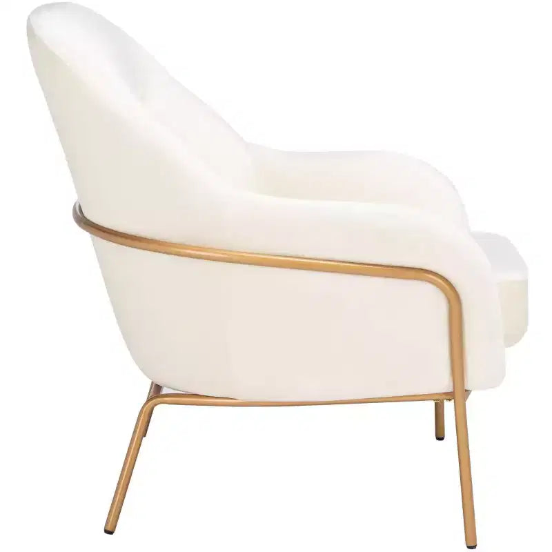 Fauteuil d'appoint en velours Eleazer - ACH6202 - Safavieh