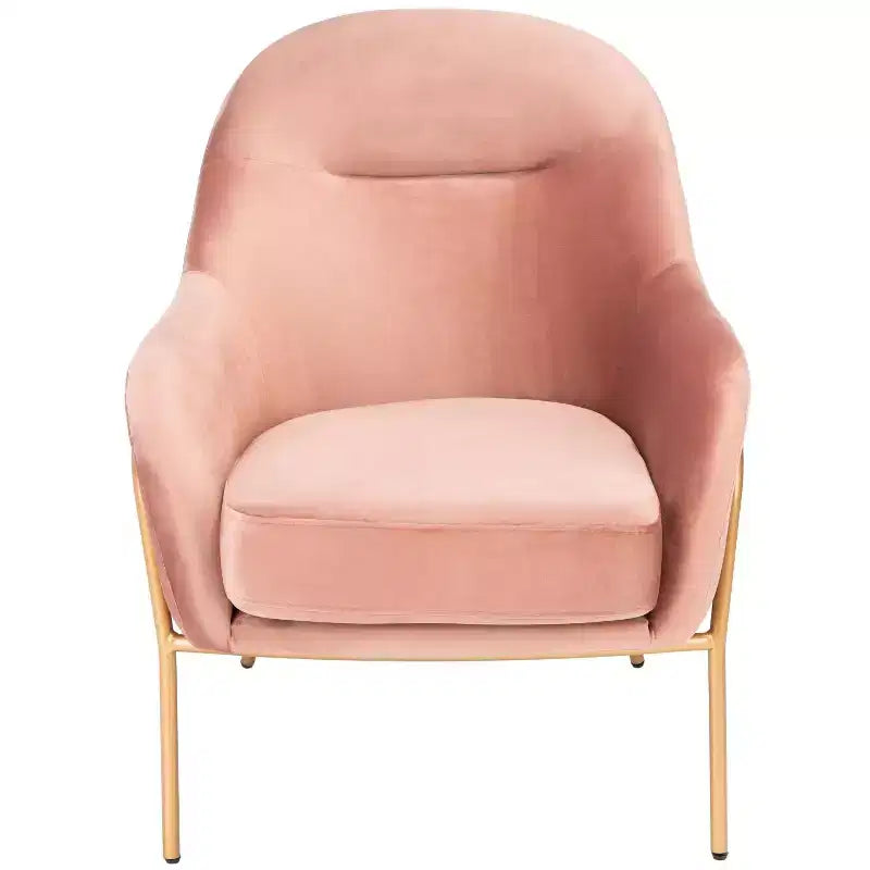 Fauteuil d'appoint en velours Eleazer - ACH6202 - Safavieh