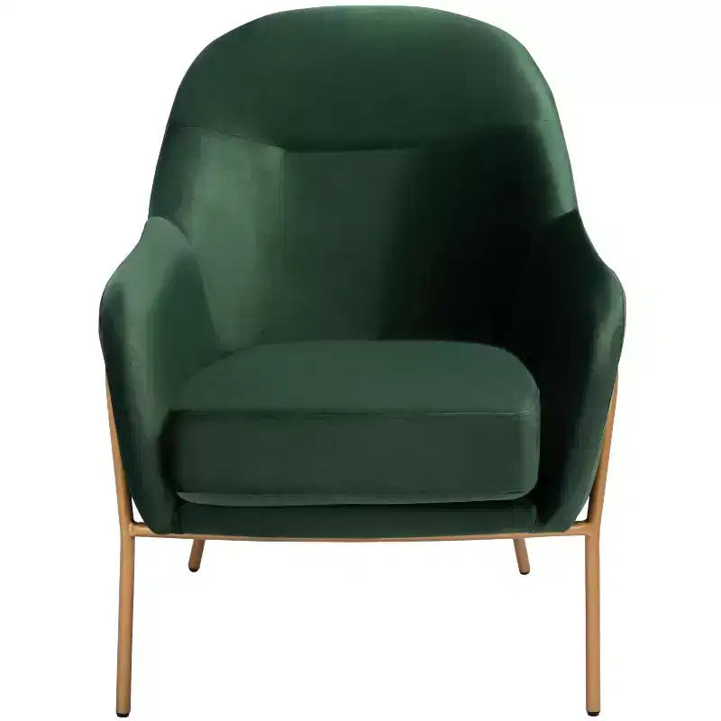 Fauteuil d'appoint en velours Eleazer - ACH6202 - Safavieh