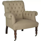Fauteuil Bennett Club - MCR4737A - Taupe véritable - Safavieh