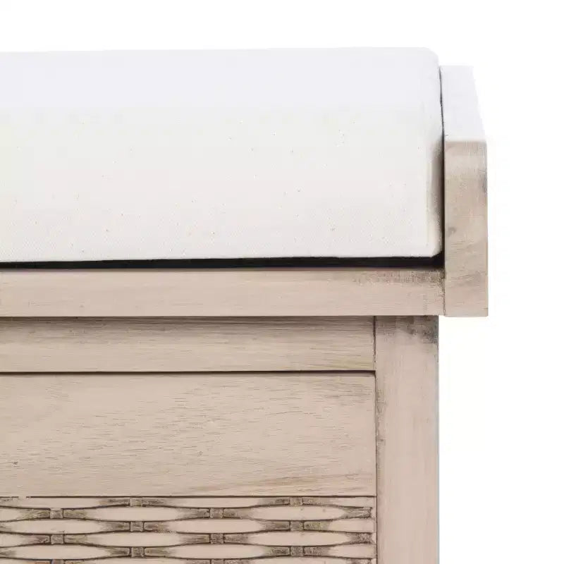 Banc rembourré Landers 2 tiroirs - BCH5702 - Safavieh