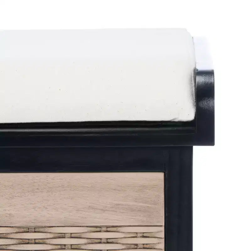Banc rembourré Landers 2 tiroirs - BCH5702 - Safavieh