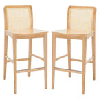 Tabouret de bar en rotin Benicio (lot de 2) - BST1507 - Safavieh
