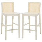 Tabouret de bar en rotin Benicio (lot de 2) - BST1507 - Safavieh