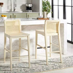 Tabouret de bar en rotin Benicio (lot de 2) - BST1507 - Safavieh