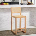 Tabouret de comptoir en rotin Seika - BST9502 - Safavieh