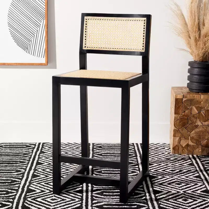 Tabouret de comptoir en rotin Seika - BST9502 - Safavieh