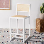 Tabouret de comptoir en rotin Seika - BST9502 - Safavieh